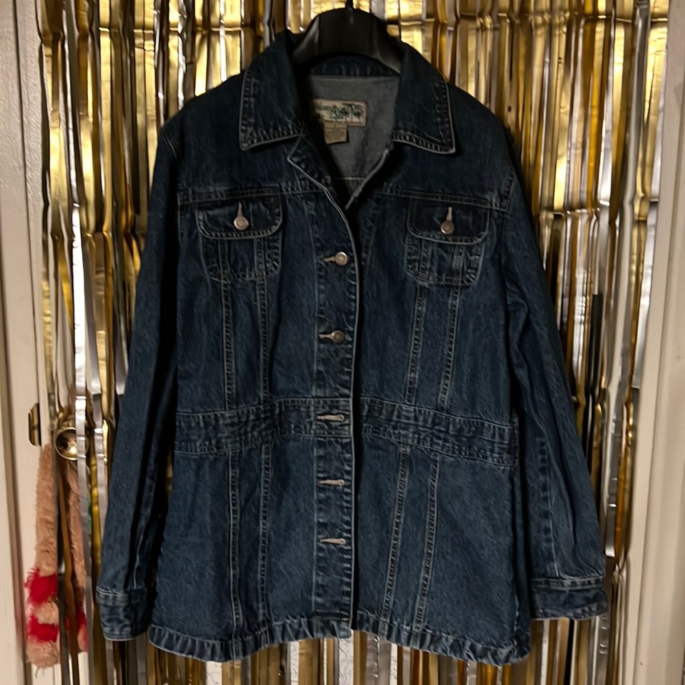 Havana Jack’s Cafe Jean Jacket Like New